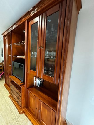 Mueble de salón de madera