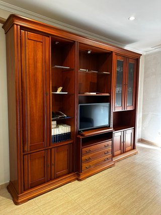 Mueble de salón de madera