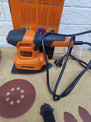 Lijadora 4 en 1 black and decker