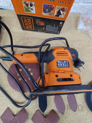 Lijadora 4 en 1 black and decker