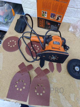 Lijadora 4 en 1 black and decker