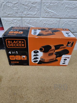 Lijadora 4 en 1 black and decker