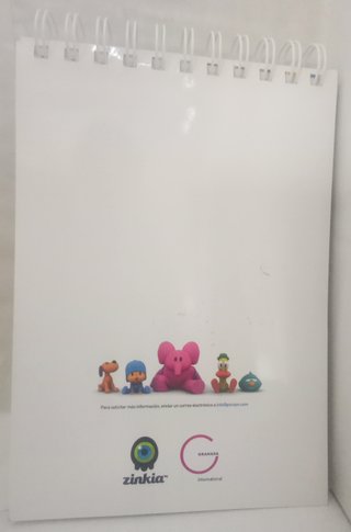 Pocoyó libreta de espiral. Nueva para dibujo.
