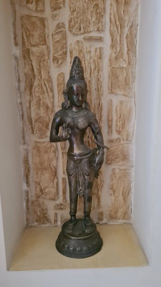 Figura de bronce antigua