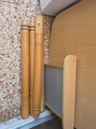 Mesa de madera extensible