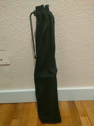 Atril plegable y peldaño con funda