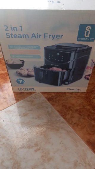 Freidora de aire y vaporera Aigostar