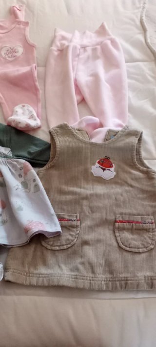 Lote Ropa Bebé Niña 1-3 Meses