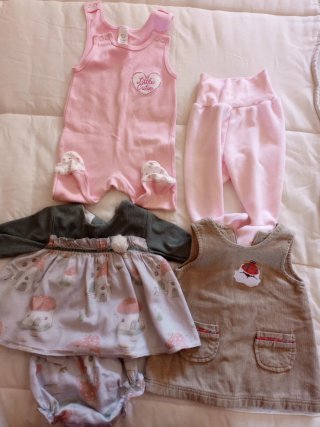 Lote Ropa Bebé Niña 1-3 Meses