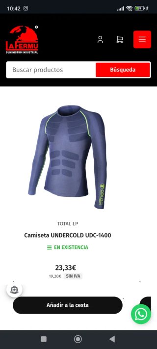 Camiseta térmica TOTAL Undercold M