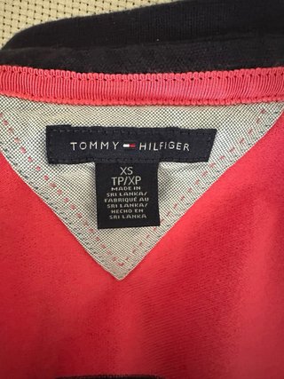 Polo Tommy Hilfiger Rayas Azul y Rosa