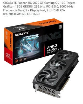 PC Gaming RX 9070 XT, 32GB RAM, 1TB SSD, i5 14400F
