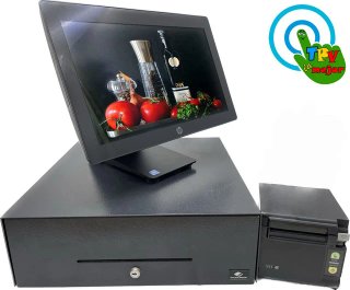 Pack TPV Doble BAR Restaurante HP RP9 i5 Ram16