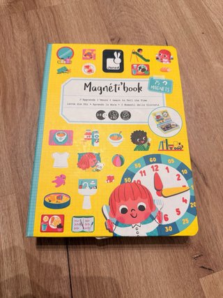 Puzzle Janod 100 Piezas + magnetic book