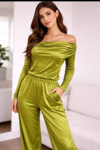 Coordinato verde pistacchio Comodissimo