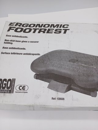 Fellowes Reposapiés Everyday Plus ergonómico con base antideslizante - Reposapiés para el escritorio - para oficina y hogar - Ne
