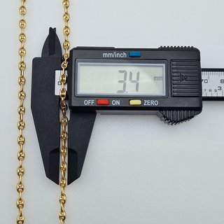 Cadena de Oro 18K, Gucci, Calabrote, 9,4gr, 40cm