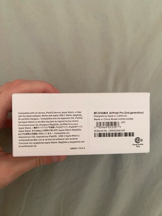 Scatola AirPods Pro 2ª Gen