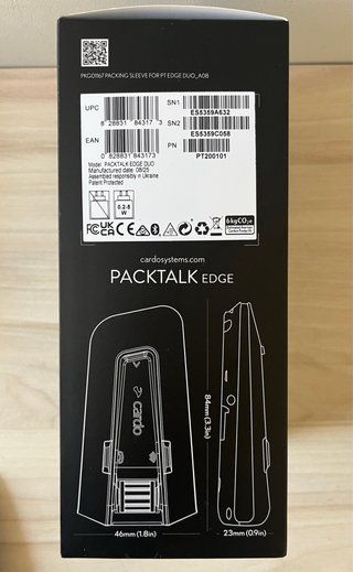Cardo Packtalk Edge Duo Intercomunicador Moto