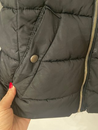 Cazadora invierno Negra de Stradivarius