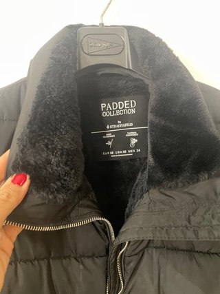 Cazadora invierno Negra de Stradivarius