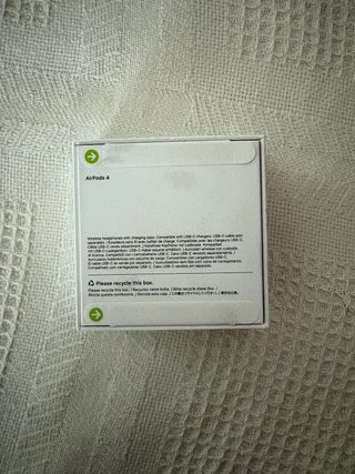 Apple AirPods 4 Auriculares Inalámbricos Blancos