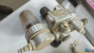 Regulador de aire con manómetro