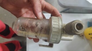 Regulador de aire con manómetro