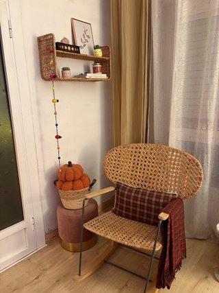 Mecedora Ikea Grönadal ratán descatalogada