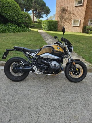 BMW R Nine T Option 719 Negra y Dorada