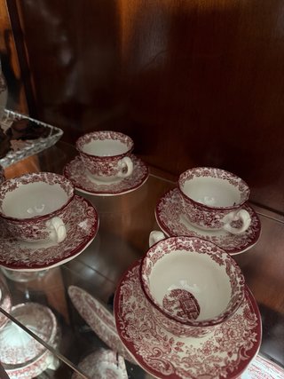 La Cartuja Modelo 193 Vajilla Roja