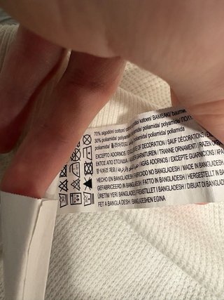 Sudadera punto fino