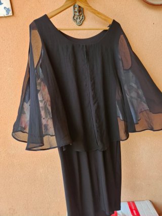 Vestido elegante floral ocasiones especiales