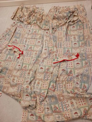 Juego edredón, colcha verano y cortinas