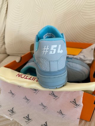 Zapatillas Louis Vuitton Azules y Blancas