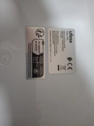 Freidora de aire Ufesa Elektra
