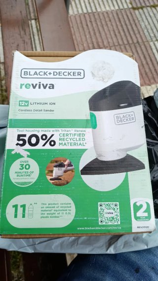 Lijadora Black+Decker Reviva 12V