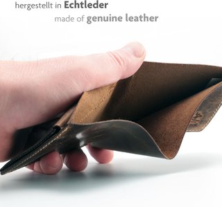Cartera Piel Minimalista Volmer Nighthawk NUEVA