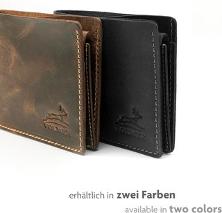 Cartera Piel Minimalista Volmer Nighthawk NUEVA