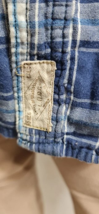 Camisa LOGG cuadros. Talla L