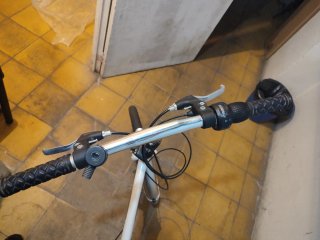 Bicicleta Plegable B-PRO PS30 Blanca