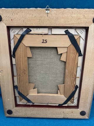 Quadro dipinto ad olio su tela