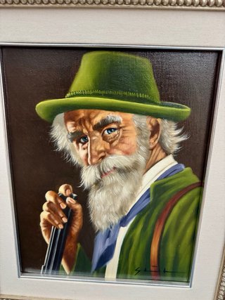 Quadro dipinto ad olio su tela