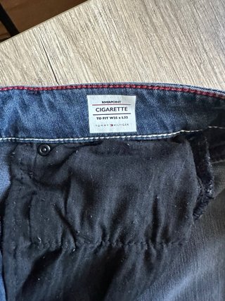 Pantalón vaquero pitillo Tommy Hilfiger azul