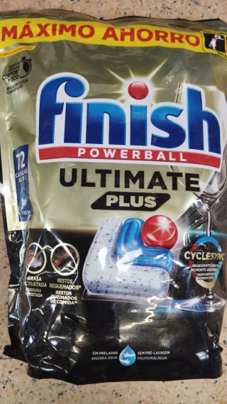 Finish Powerball Ultimate Plus 72 Cápsulas