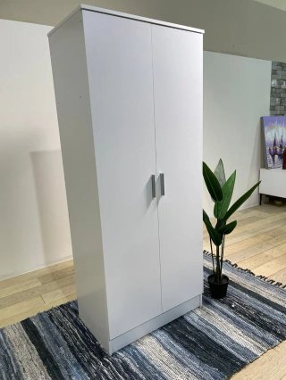 Armario blanco 2 puertas