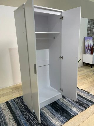 Armario blanco 2 puertas