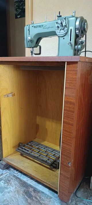 Mueble antiguo madera Refrey Transforma
