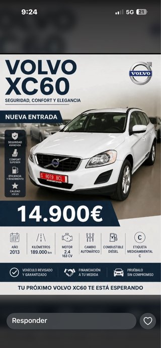 Volvo XC60 2013
