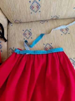 Traje Gallega Niña Talla 10 años 5 piezas ,